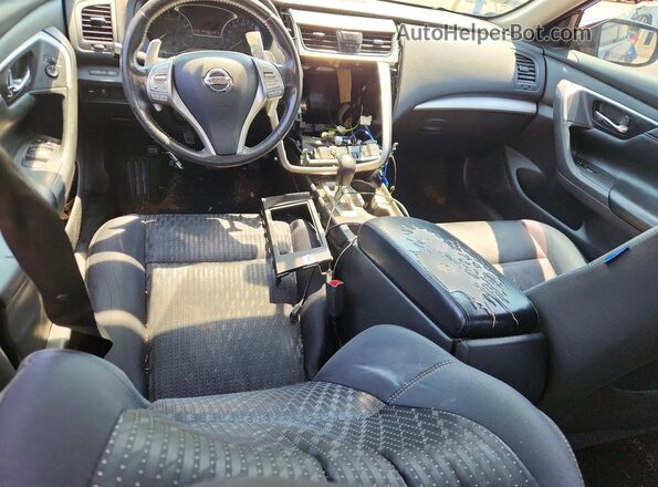 1N4AL3AP2GC271259 2016 NISSAN ALTIMA Blue წინა პანელის ხედი