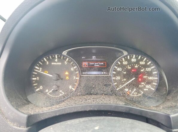 1N4AL3AP2GC271259 2016 NISSAN ALTIMA Blue ხელსაწყოთა პანელის ხედი