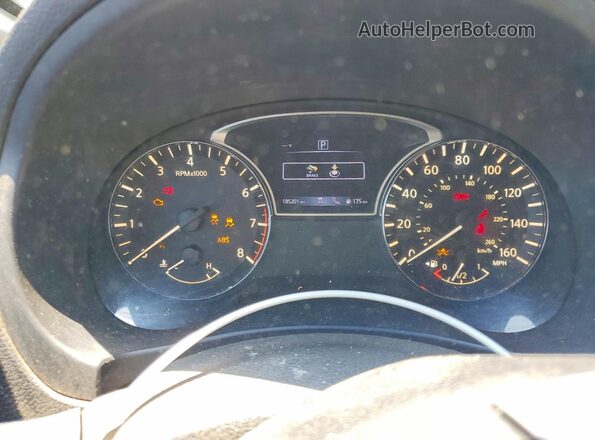 1N4AL3AP2GC288949 2016 NISSAN ALTIMA White Սարքավորումների վահանակի տեսք