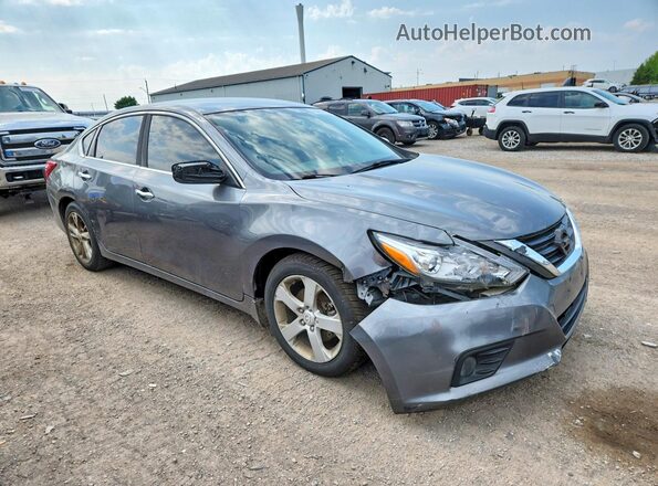 1N4AL3AP2GN308590 2016 NISSAN ALTIMA Серый Передняя правая четверть