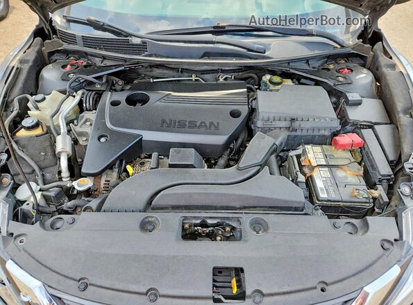 1N4AL3AP2GN308590 2016 NISSAN ALTIMA Серый Вид задней части салона