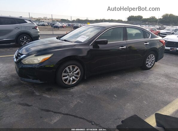 1N4AL3AP2GN344750 2016 NISSAN ALTIMA Black წინა მარცხენა ხედი სამი მეოთხედიდან