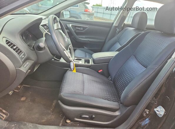 1N4AL3AP2GN351763 2016 NISSAN ALTIMA Black Widok wnętrza z przodu