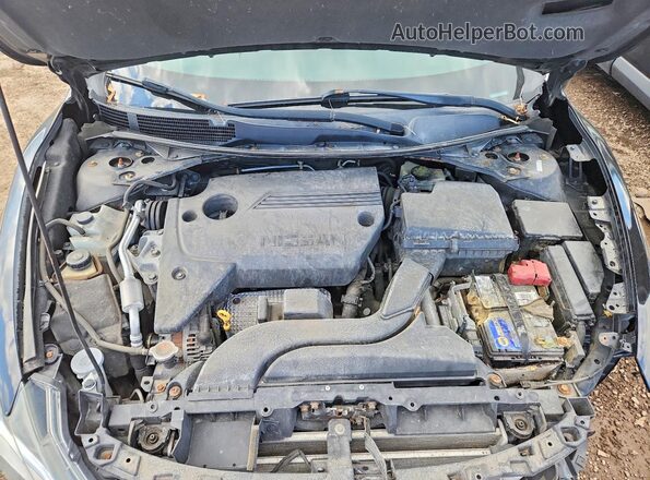 1N4AL3AP2GN351763 2016 NISSAN ALTIMA Black Widok wnętrza z tyłu