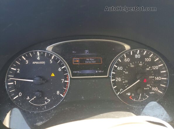 1N4AL3AP2GN383094 2016 NISSAN ALTIMA Бордовый Вид щитка приборов