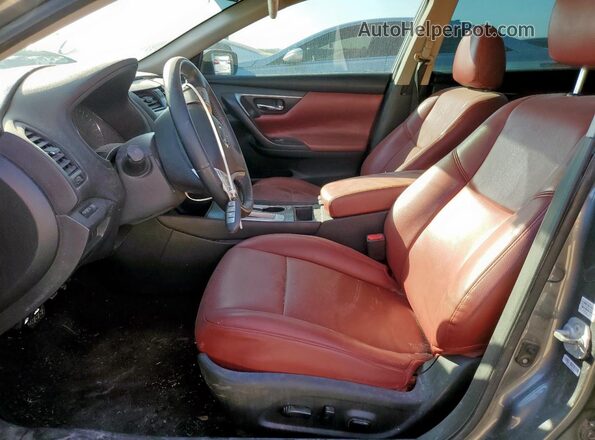 1N4AL3AP2HC139152 2017 NISSAN ALTIMA Gray წინა სალონის ხედი