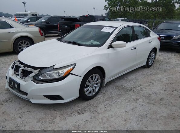 1N4AL3AP2HC204274 2017 NISSAN ALTIMA White Առջևի ձախ երեք քառորդ տեսարան