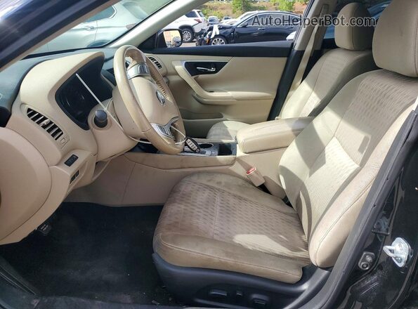 1N4AL3AP2HC211399 2017 NISSAN ALTIMA Black წინა სალონის ხედი