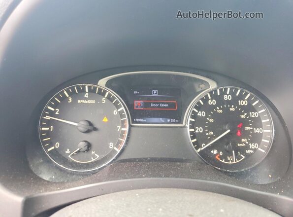 1N4AL3AP2HC212519 2017 NISSAN ALTIMA Gray Вид щитка приладів
