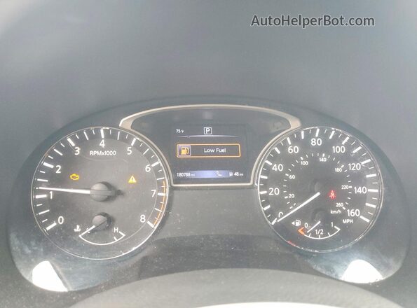 1N4AL3AP2HC226775 2017 NISSAN ALTIMA Silver Vista del cuadro de instrumentos