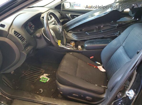 1N4AL3AP2HC242359 2017 NISSAN ALTIMA Черный Вид салона спереди