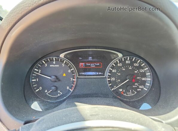 1N4AL3AP2HC254270 2017 NISSAN ALTIMA Серый Вид щитка приборов