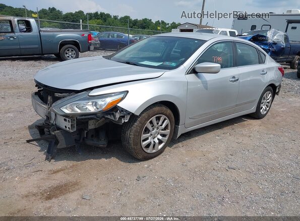 1N4AL3AP2HC280562 2017 NISSAN ALTIMA Silver წინა მარცხენა ხედი სამი მეოთხედიდან