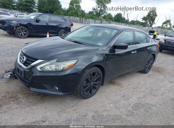 1N4AL3AP2HC294638 2017 NISSAN ALTIMA Черный Передняя левая четверть