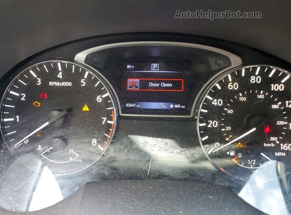 1N4AL3AP2HC470426 2017 NISSAN ALTIMA Silver ხელსაწყოთა პანელის ხედი