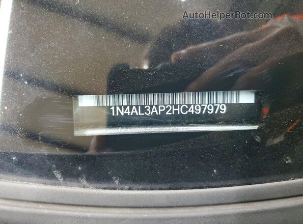 1N4AL3AP2HC497979 2017 NISSAN ALTIMA Серый Вид подкапотного пространства