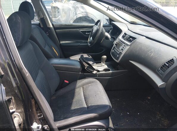1N4AL3AP2HN302421 2017 NISSAN ALTIMA Black წინა სალონის ხედი