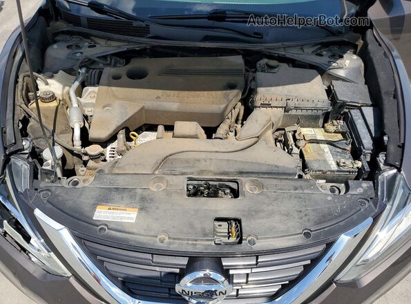 1N4AL3AP2HN316822 2017 NISSAN ALTIMA Tan Widok wnętrza z tyłu