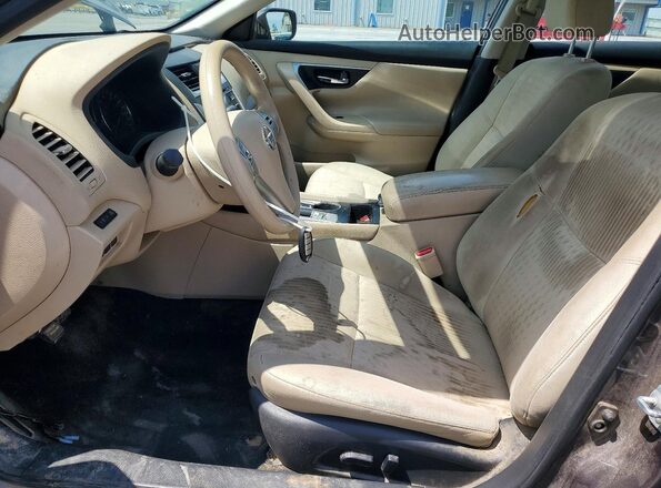 1N4AL3AP2HN316822 2017 NISSAN ALTIMA Tan Widok wnętrza z przodu
