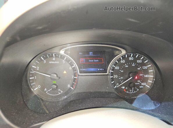 1N4AL3AP2HN325195 2017 NISSAN ALTIMA White Instrument cluster view