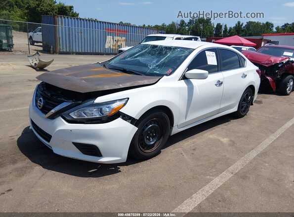 1N4AL3AP2JC119019 2018 NISSAN ALTIMA Белый Передняя левая четверть