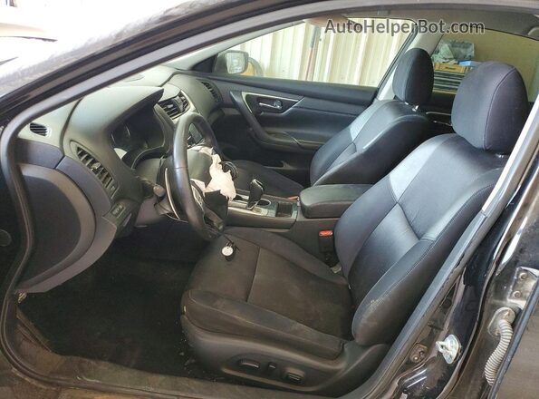 1N4AL3AP2JC135639 2018 NISSAN ALTIMA Black წინა სალონის ხედი