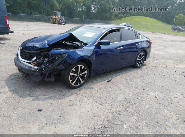 1N4AL3AP2JC142459 2018 NISSAN ALTIMA Blue Front left