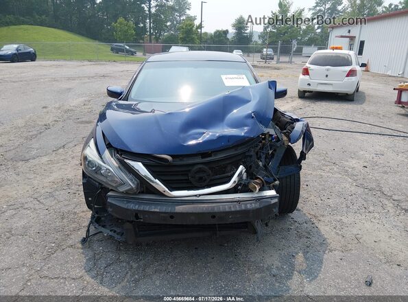 1N4AL3AP2JC142459 2018 NISSAN ALTIMA Blue Instrument cluster view