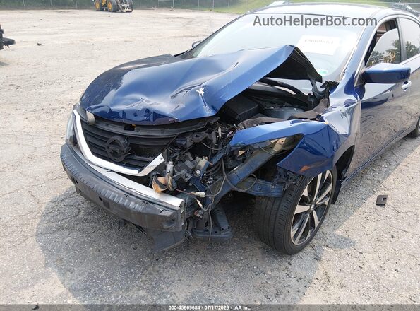 1N4AL3AP2JC142459 2018 NISSAN ALTIMA Blue Front view