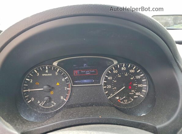 1N4AL3AP2JC156300 2018 NISSAN ALTIMA Black Սարքավորումների վահանակի տեսք