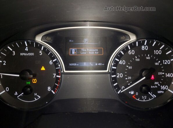 1N4AL3AP2JC188986 2018 NISSAN ALTIMA Silver Instrument cluster view