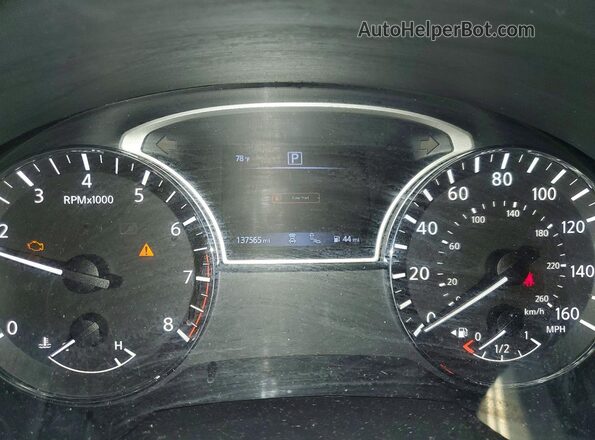 1N4AL3AP2JC194271 2018 NISSAN ALTIMA Silver ხელსაწყოთა პანელის ხედი