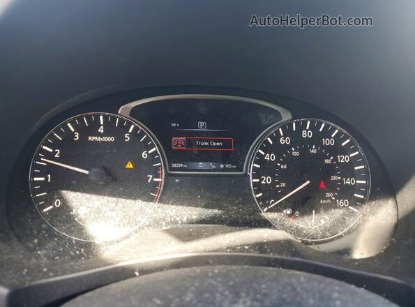 1N4AL3AP2JC223798 2018 NISSAN ALTIMA Silver Вид щитка приладів