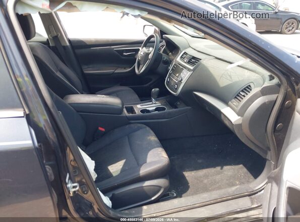 1N4AL3AP2JC255294 2018 NISSAN ALTIMA Black წინა სალონის ხედი