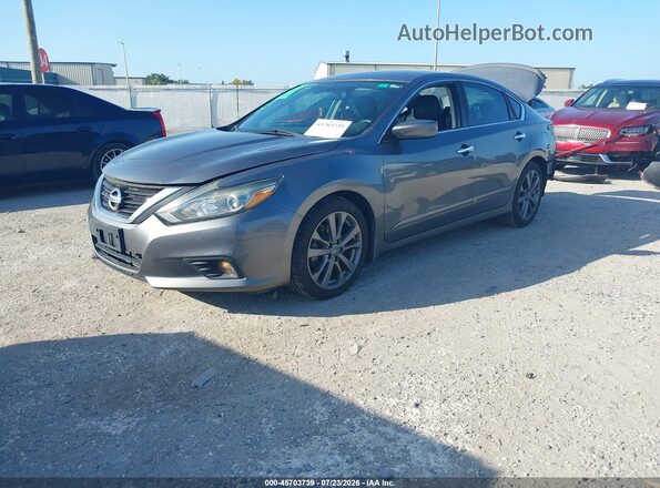 1N4AL3AP2JC273407 2018 NISSAN ALTIMA Серый Передняя левая четверть