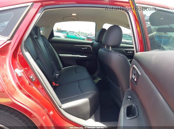 1N4AL3AP2JC277425 2018 NISSAN ALTIMA Red VIN კოდის სტიკერის ხედი