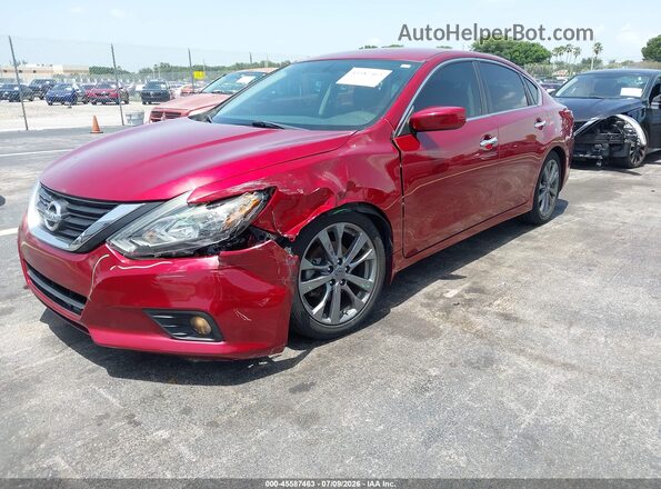 1N4AL3AP2JC277425 2018 NISSAN ALTIMA Red წინა ხედი