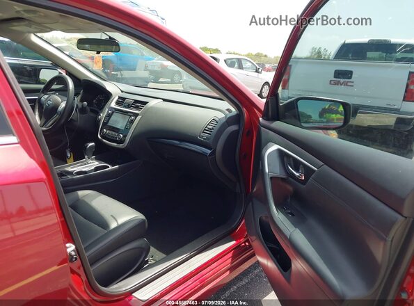 1N4AL3AP2JC277425 2018 NISSAN ALTIMA Red წინა სალონის ხედი