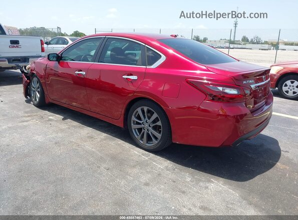 1N4AL3AP2JC277425 2018 NISSAN ALTIMA Red უკანა მარცხენა