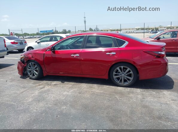 1N4AL3AP2JC277425 2018 NISSAN ALTIMA Red სალონის 360-გრადუსიანი ხედი