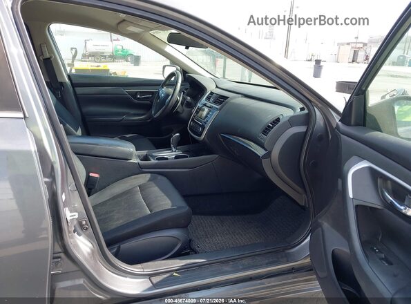 1N4AL3AP2JC290109 2018 NISSAN ALTIMA Gray წინა სალონის ხედი