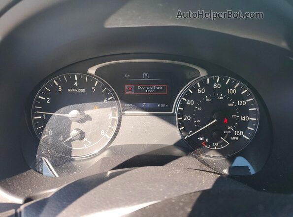 1N4AL3AP2JC470397 2018 NISSAN ALTIMA White Սարքավորումների վահանակի տեսք