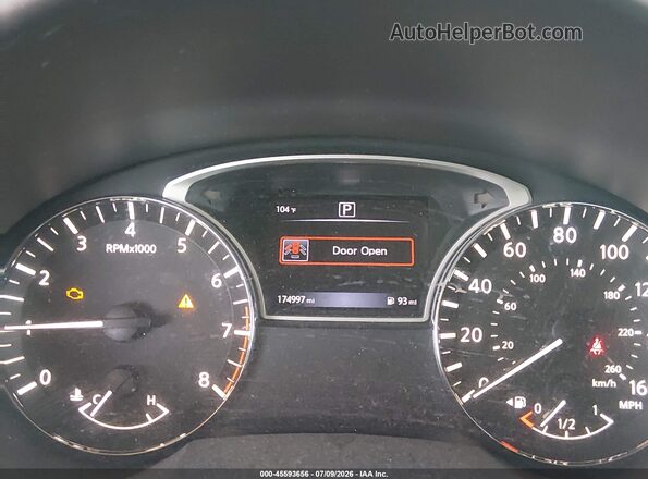 1N4AL3AP3GC112430 2016 NISSAN ALTIMA Black უკანა სავარძლების ხედი