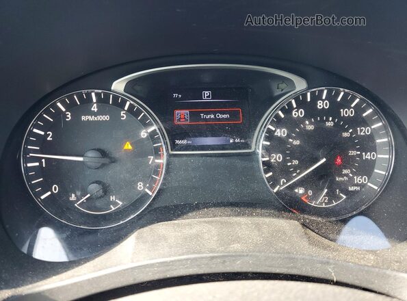 1N4AL3AP3GC113089 2016 NISSAN ALTIMA White Widok zestawu wskaźników
