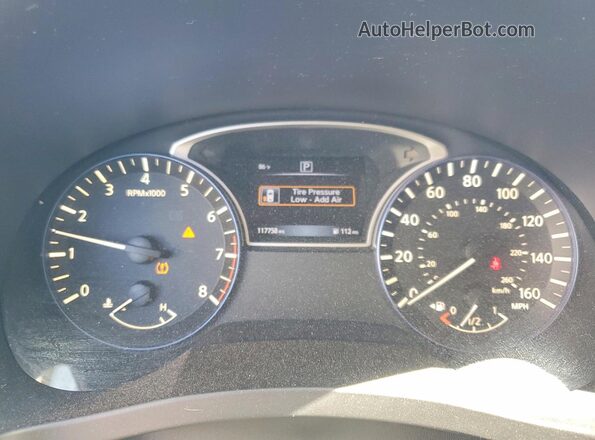 1N4AL3AP3GC162972 2016 NISSAN ALTIMA Black ხელსაწყოთა პანელის ხედი