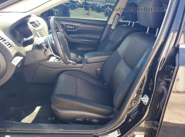 1N4AL3AP3GC162972 2016 NISSAN ALTIMA Black წინა სალონის ხედი