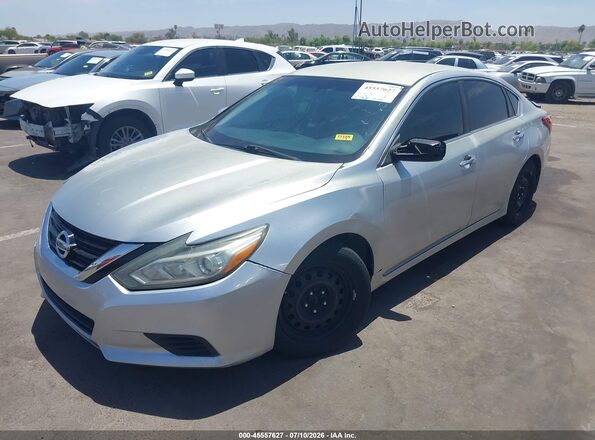 1N4AL3AP3GC167900 2016 NISSAN ALTIMA Серебряный Передняя левая четверть