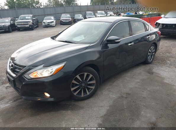 1N4AL3AP3GC175222 2016 NISSAN ALTIMA Black წინა მარცხენა ხედი სამი მეოთხედიდან