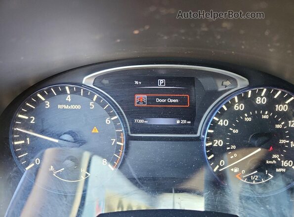 1N4AL3AP3GC247164 2016 NISSAN ALTIMA Blue Widok zestawu wskaźników