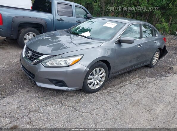 1N4AL3AP3GC252879 2016 NISSAN ALTIMA Gray წინა მარცხენა ხედი სამი მეოთხედიდან